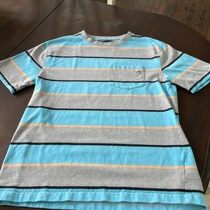 Men’s striped short sleeve shirt